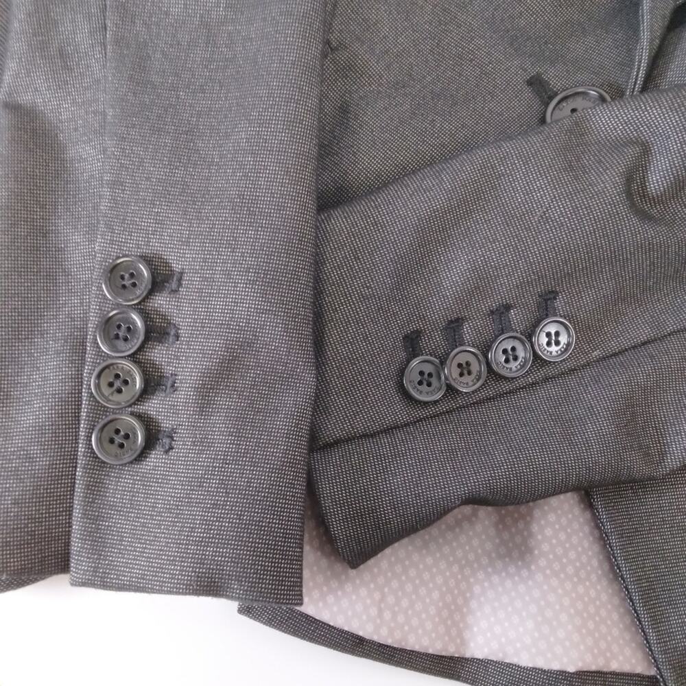 Zara Basic Single Button Blazer Jacket Size Small - image 5